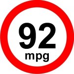 92mpg